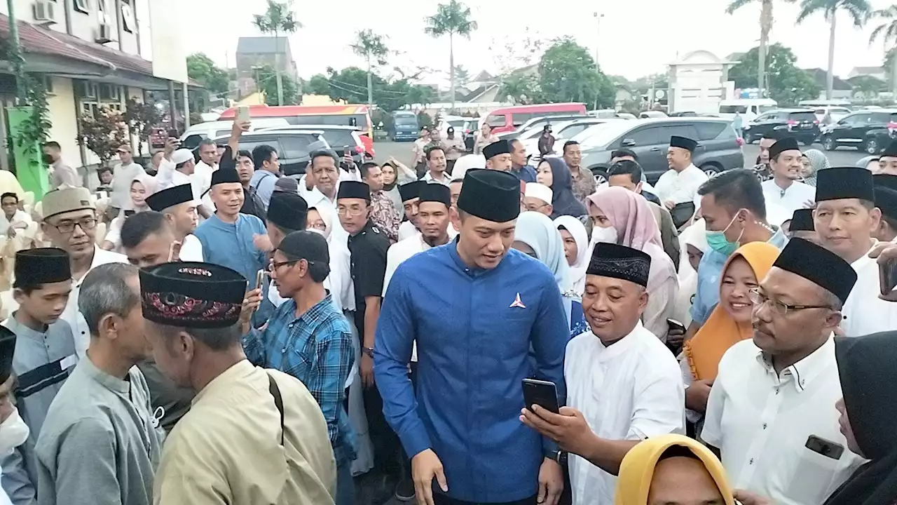 Warga Muhammadiyah di Solo Raya Sambut Meriah Kedatangan AHY