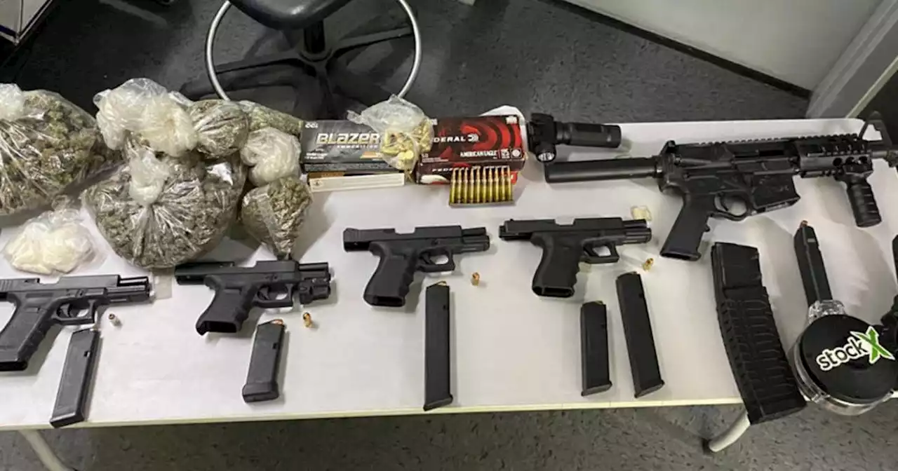 2 arrested in connection with February shooting in Oakland; Guns, drugs seized in search