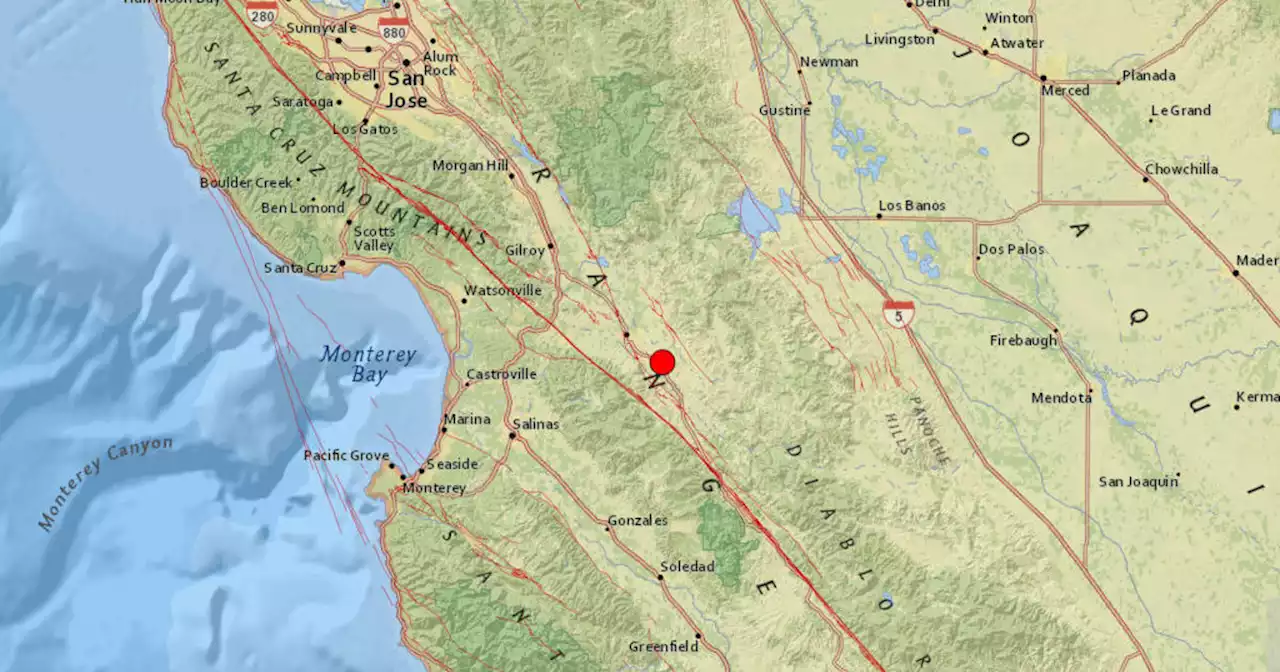 Magnitude 4.6 earthquake strikes near Hollister