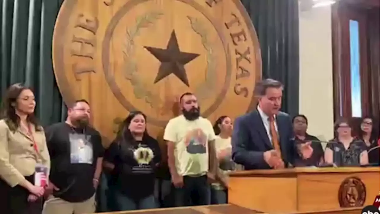 Uvalde families stand by state senator introducing bills to protect children in schools