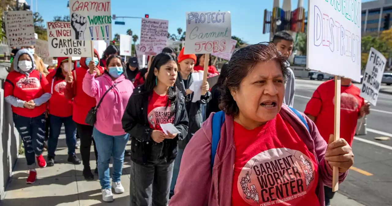 Garment workers in SoCal are paid 'as little as $1.58 per hour,' Labor Department says