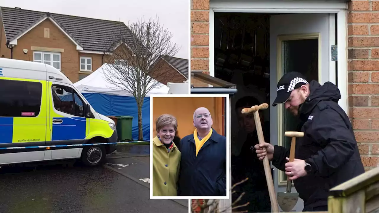 Scottish police search Nicola Sturgeon's garden as husband Peter Murrell arrested in SNP money probe