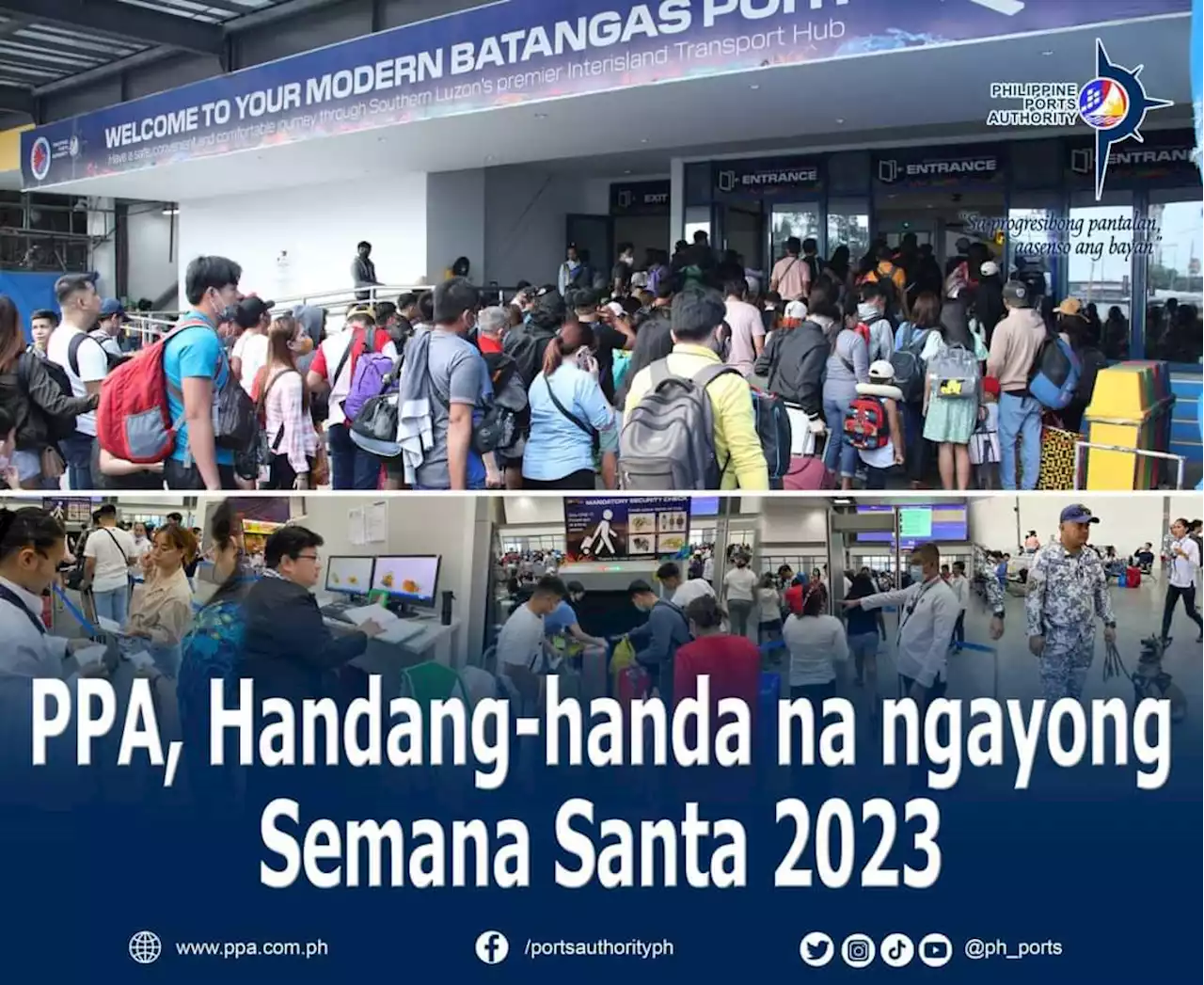 Batangas Port expects 191k passengers this Holy Week