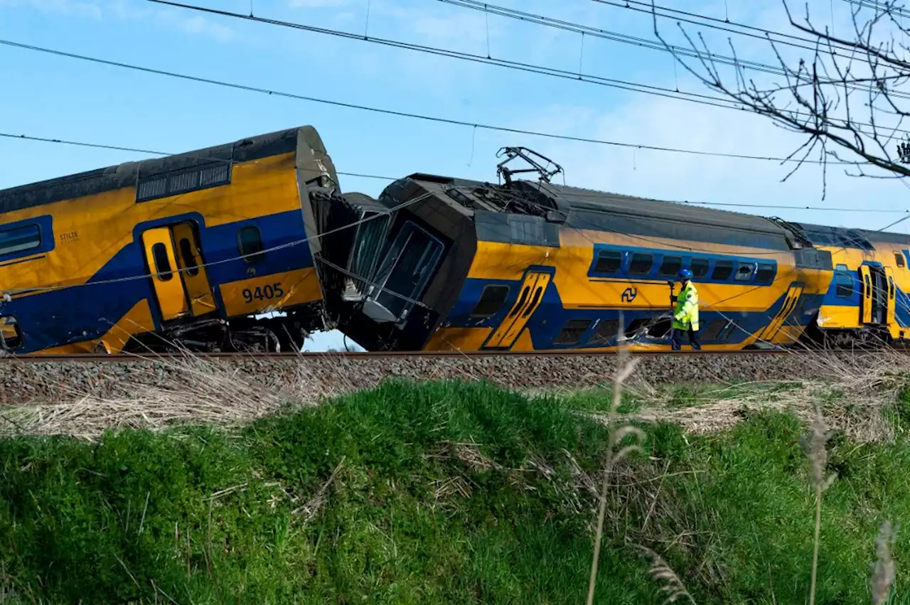 One dead, many hurt as Dutch train hits crane ​