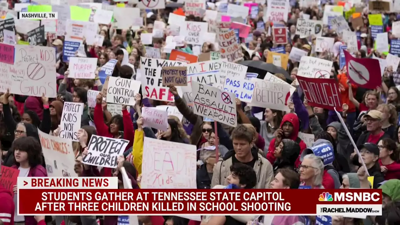 Nashville students walk out, demand gun safety legislation