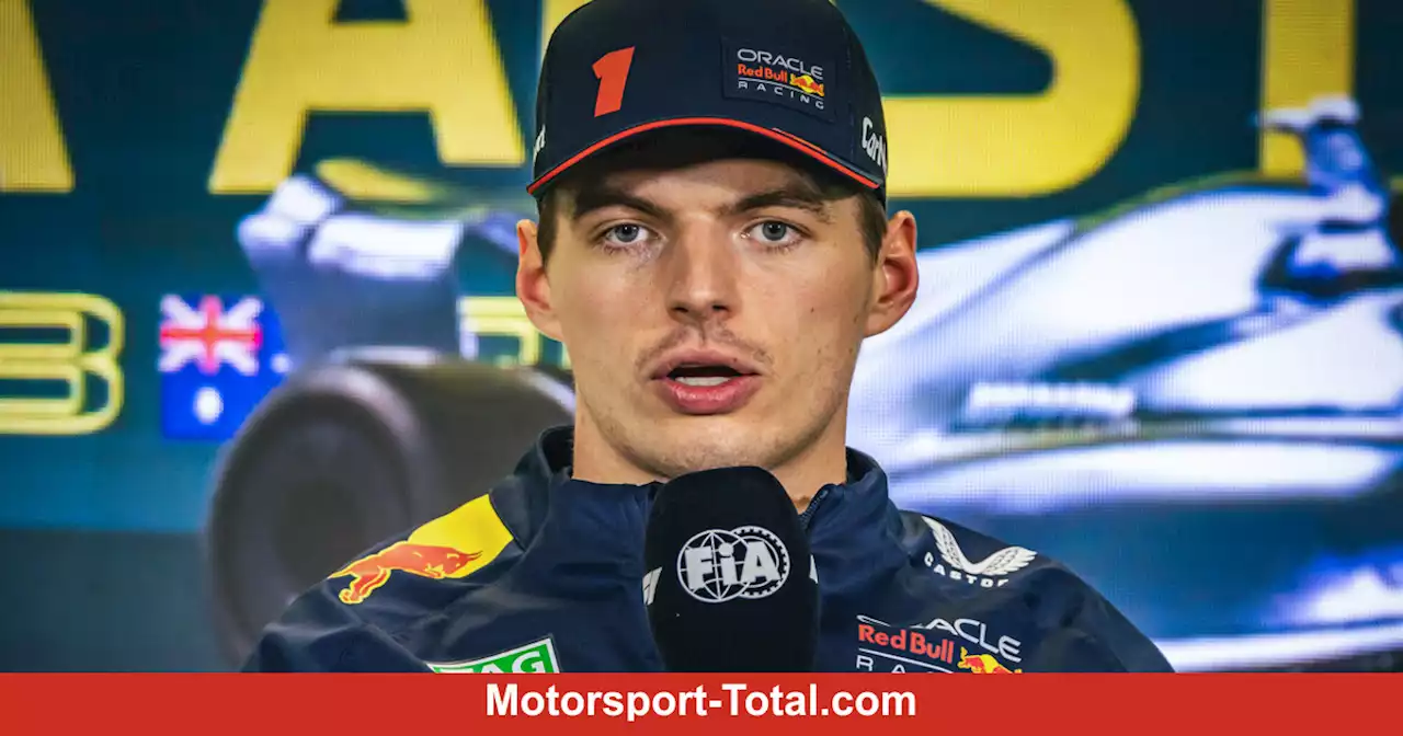 Max Verstappen 'vorsichtig', denn: 'Ich hatte viel zu verlieren'