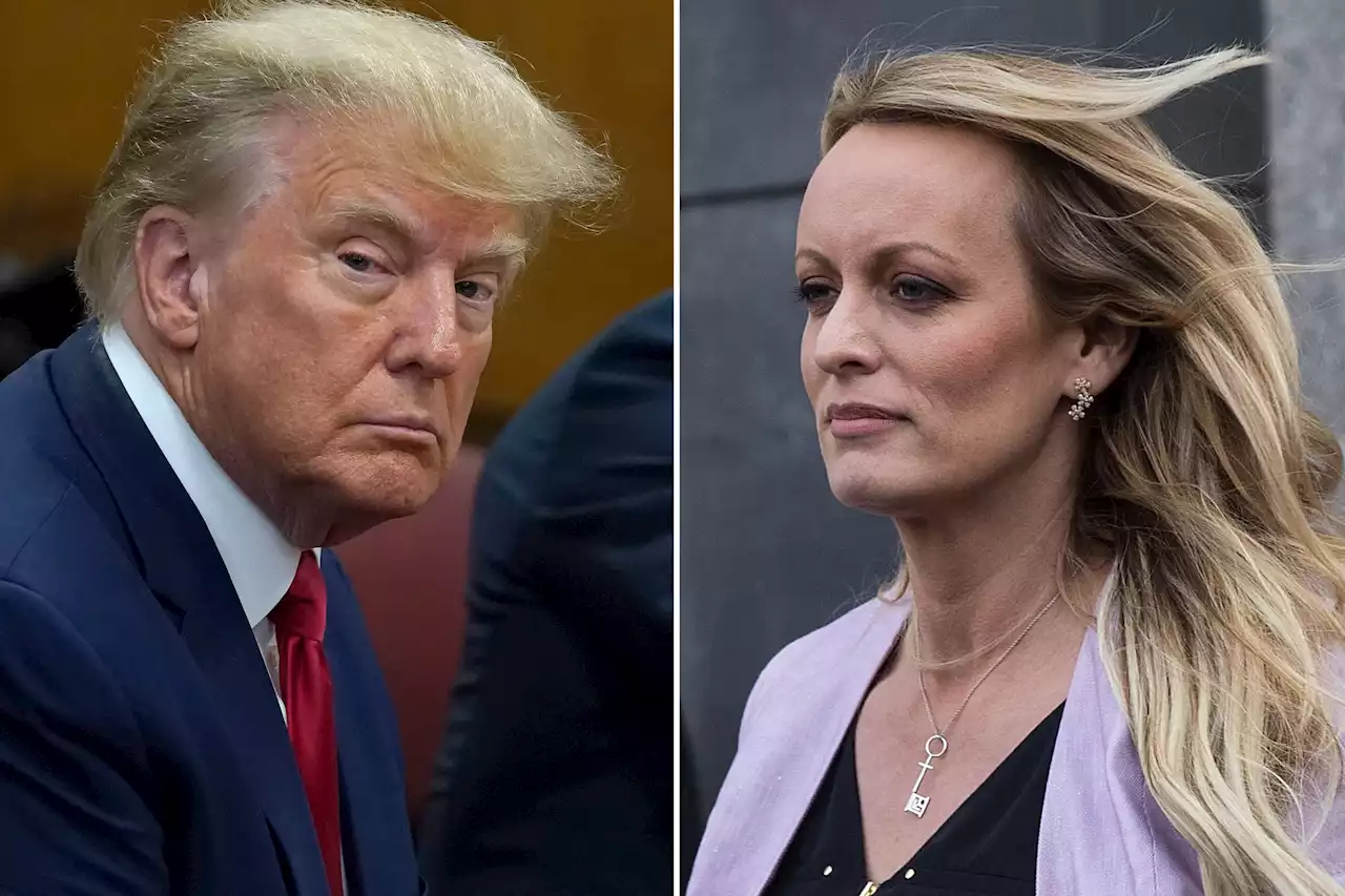 Trump gets good news about Stormy Daniels case while in court