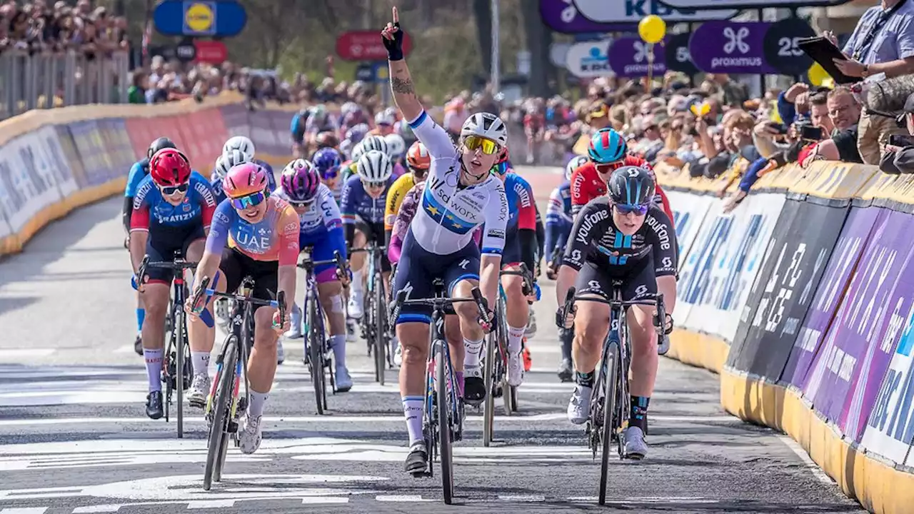 Wiebes blijft enige winnares Scheldeprijs: ook in de derde editie de snelste