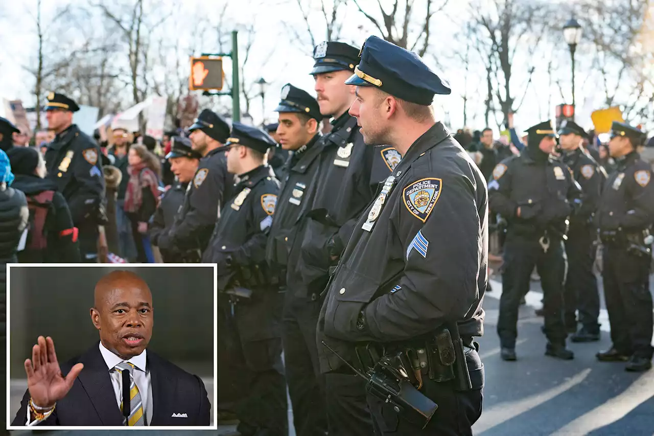 Adams strikes deal with NYPD’s largest union that would bump rookie cops’ pay