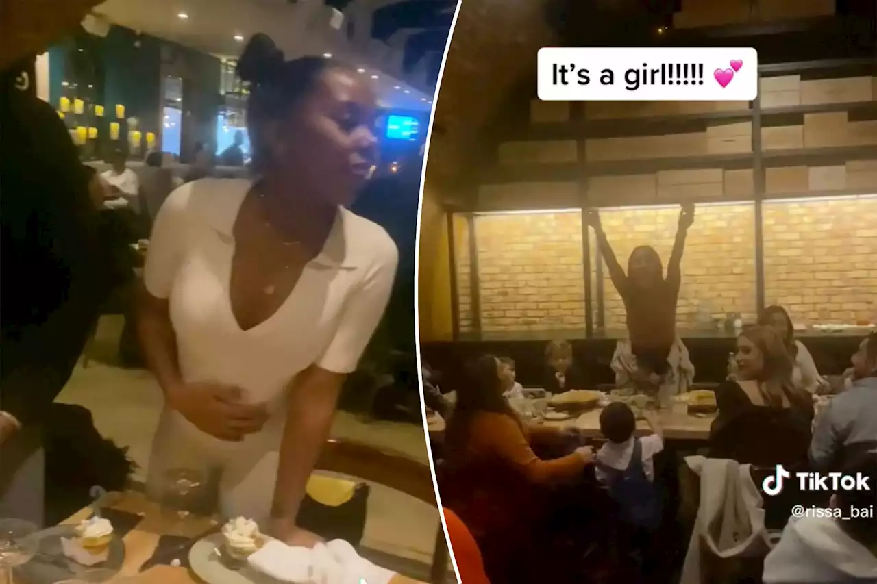 My public gender reveal went wrong — then the entire restaurant joined in to help