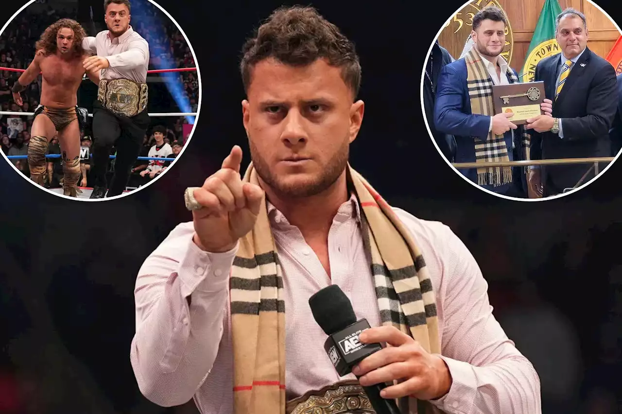 Why AEW villain MJF ‘almost cried’ during Long Island honor