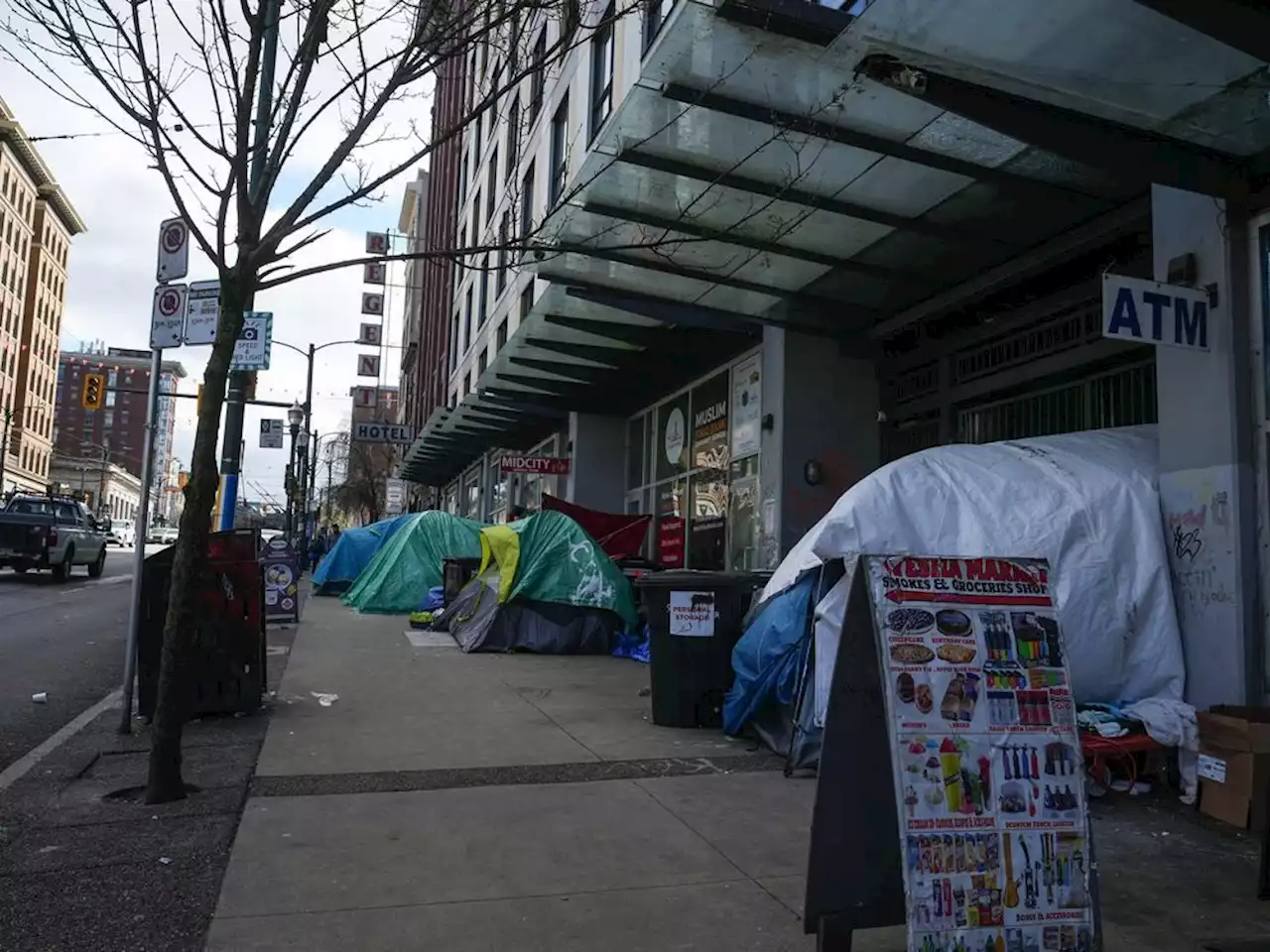 Vancouver police deployed to end tent encampment in city's Downtown Eastside