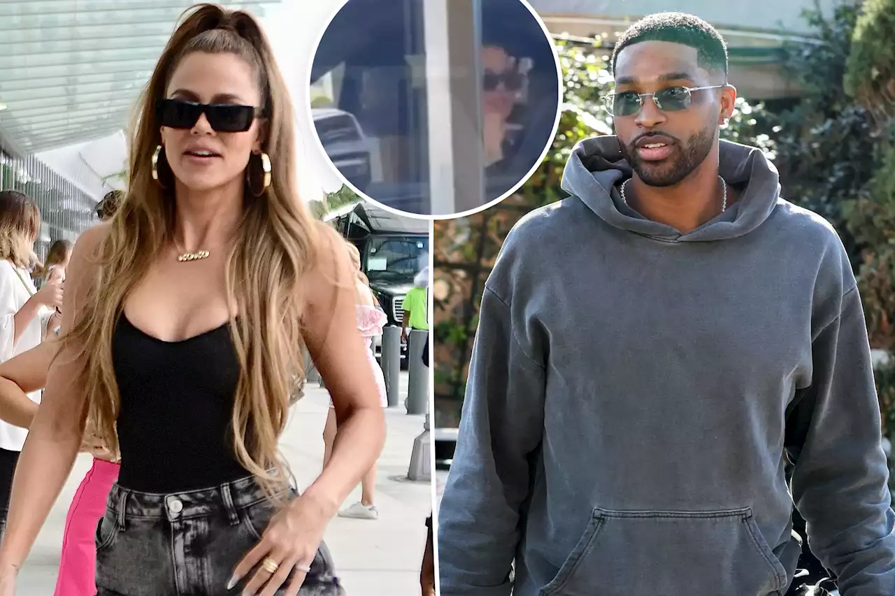 Khloé Kardashian hits McDonald’s with Tristan Thompson after claiming she’s single