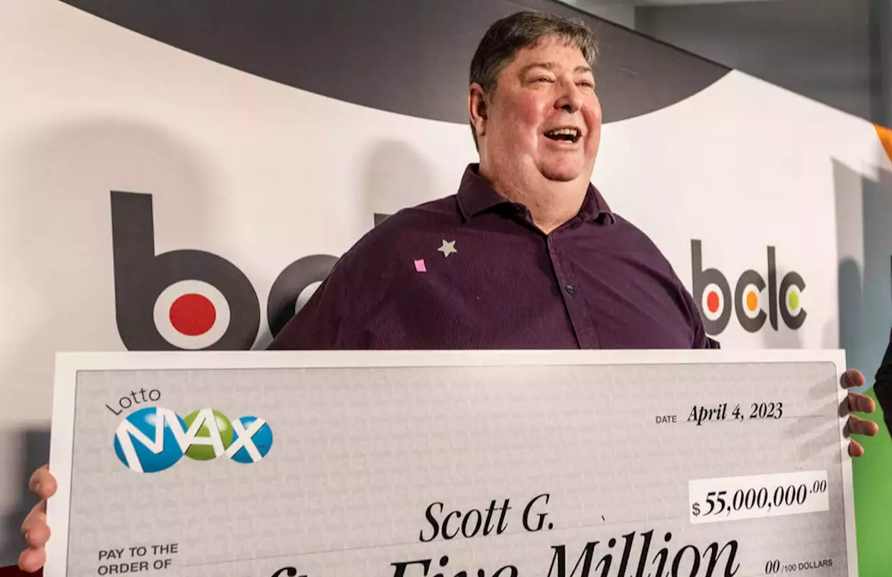 Victoria-area bookkeeper revealed as winner of $55M Lotto Max jackpot