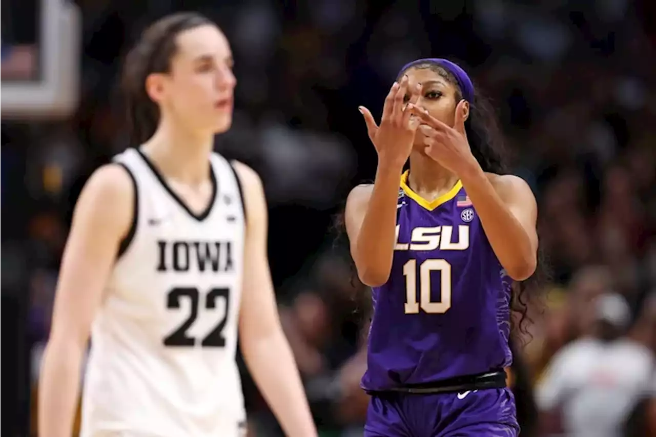 Debate around LSU’s Angel Reese and Iowa’s Caitlin Clark gesturing even has Clark confused