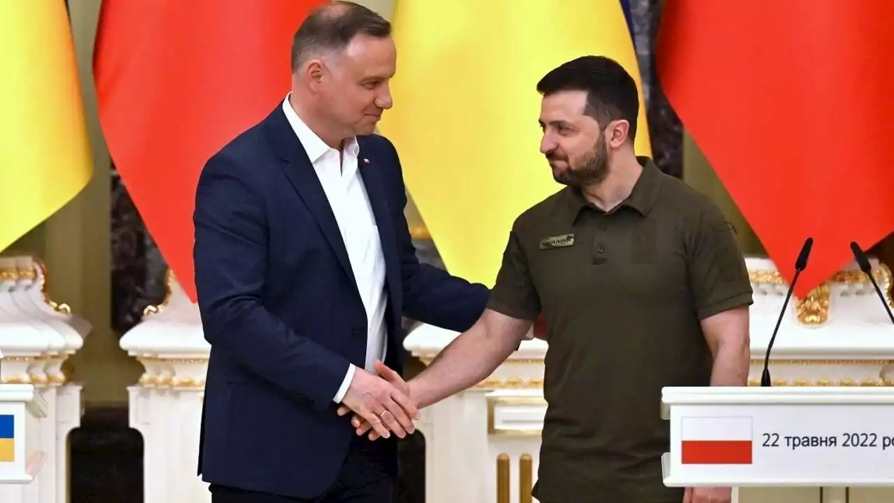 Ukraine: en visite en Pologne, Zelensky veut regonfler une alliance de premier ordre