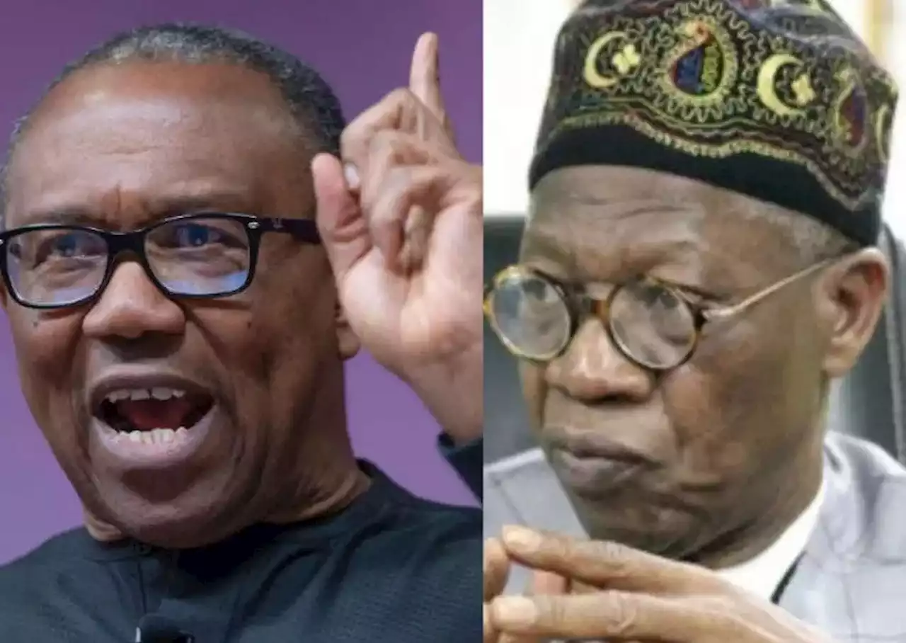 Lai Mohammed Must Apologise For Accusing Peter Obi Of Treason Because Buhari Also Rejected 2003, 2007, 2011 Presidential Elections – Group | Sahara Reporters