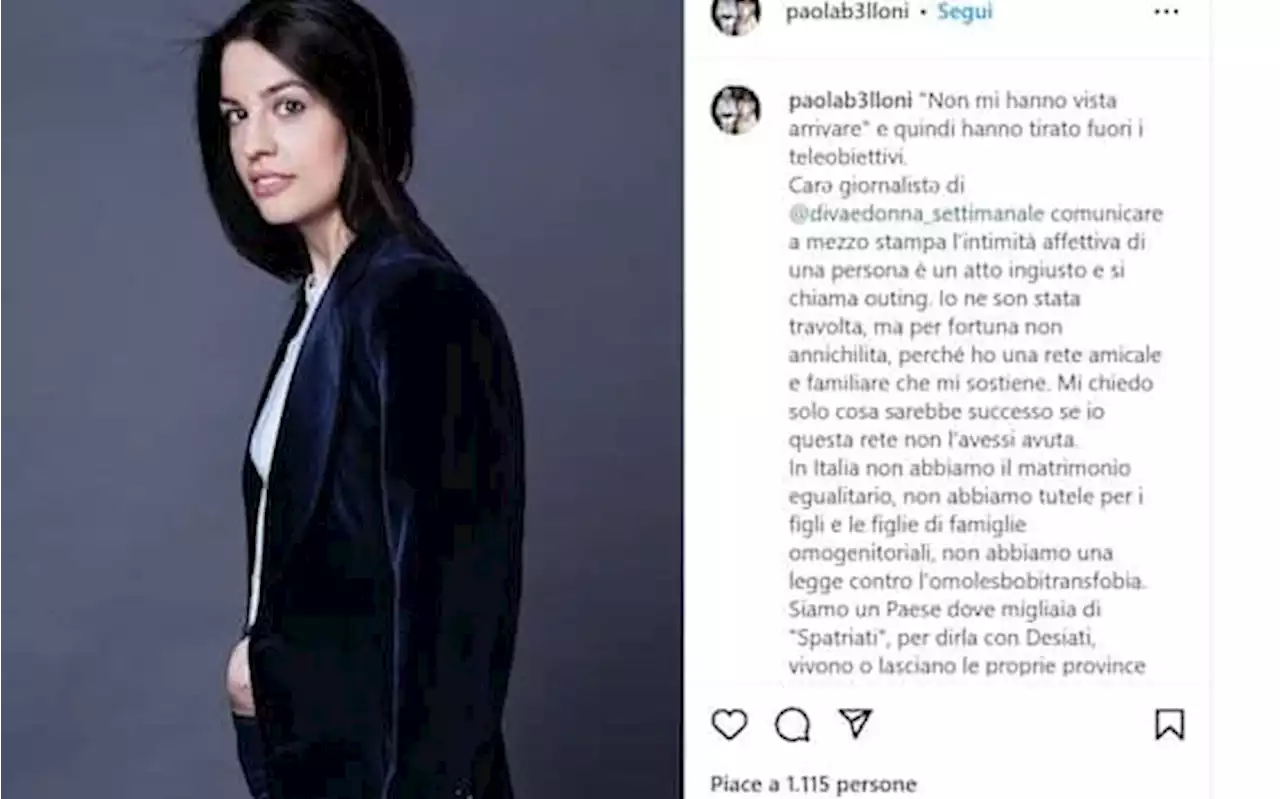 La compagna di Elly Schlein: 'Ingiusto pubblicare foto rubate'