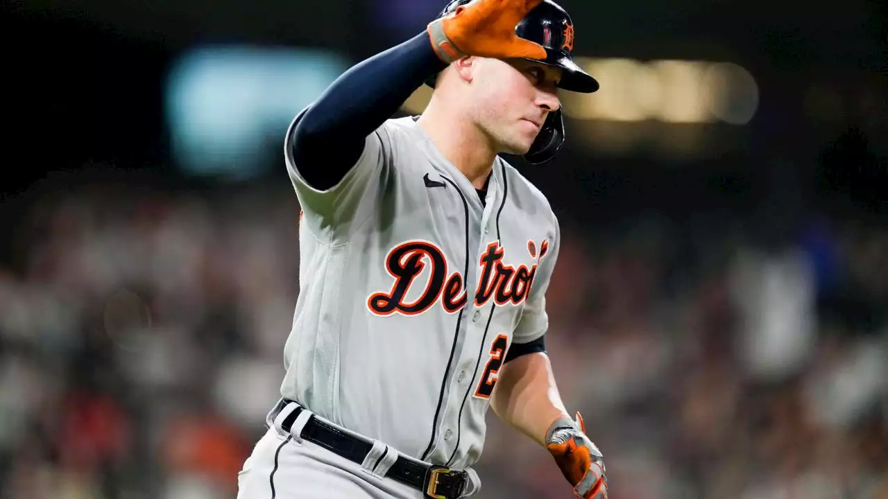 Torkelson homers, gets 3 hits to lead Tigers over Astros 6-3