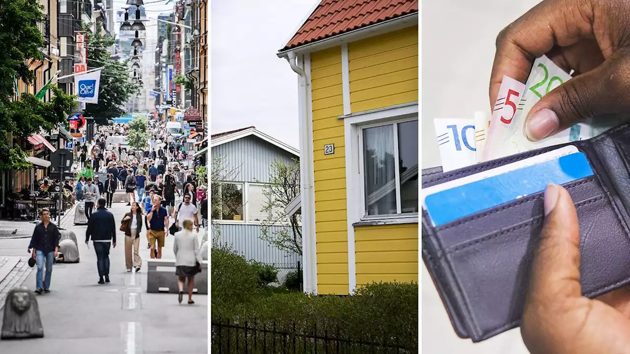 Ljusglimten under inflationen: Trycket på skuldsatta lättar