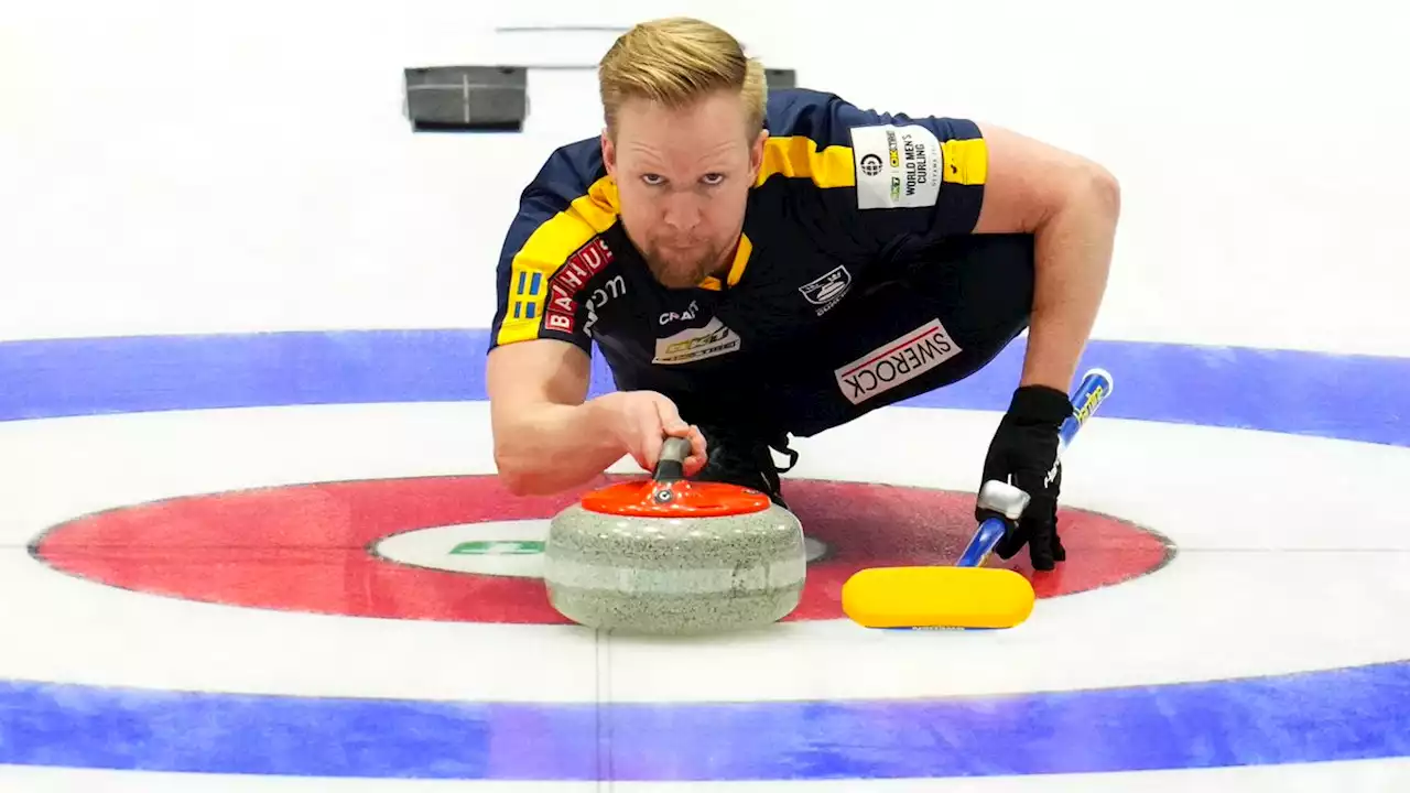 Curling: Se Sverige mot Norge i curling-VM