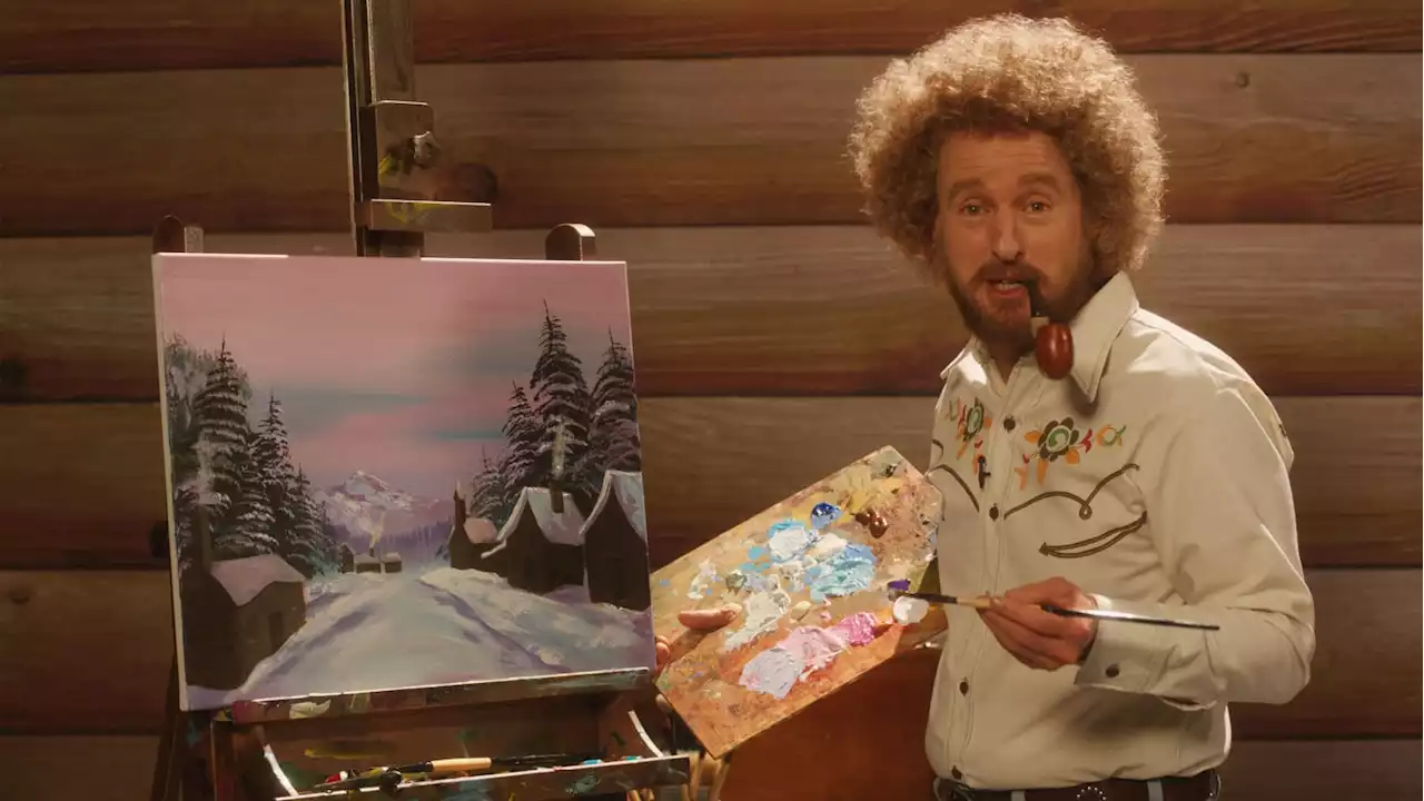 Owen Wilson’s ‘Paint’ Is a Bizarrely Unfunny Bob Ross Satire