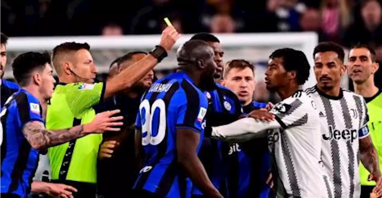 Lukaku snatches late draw for Inter in fiery cup clash at Juve