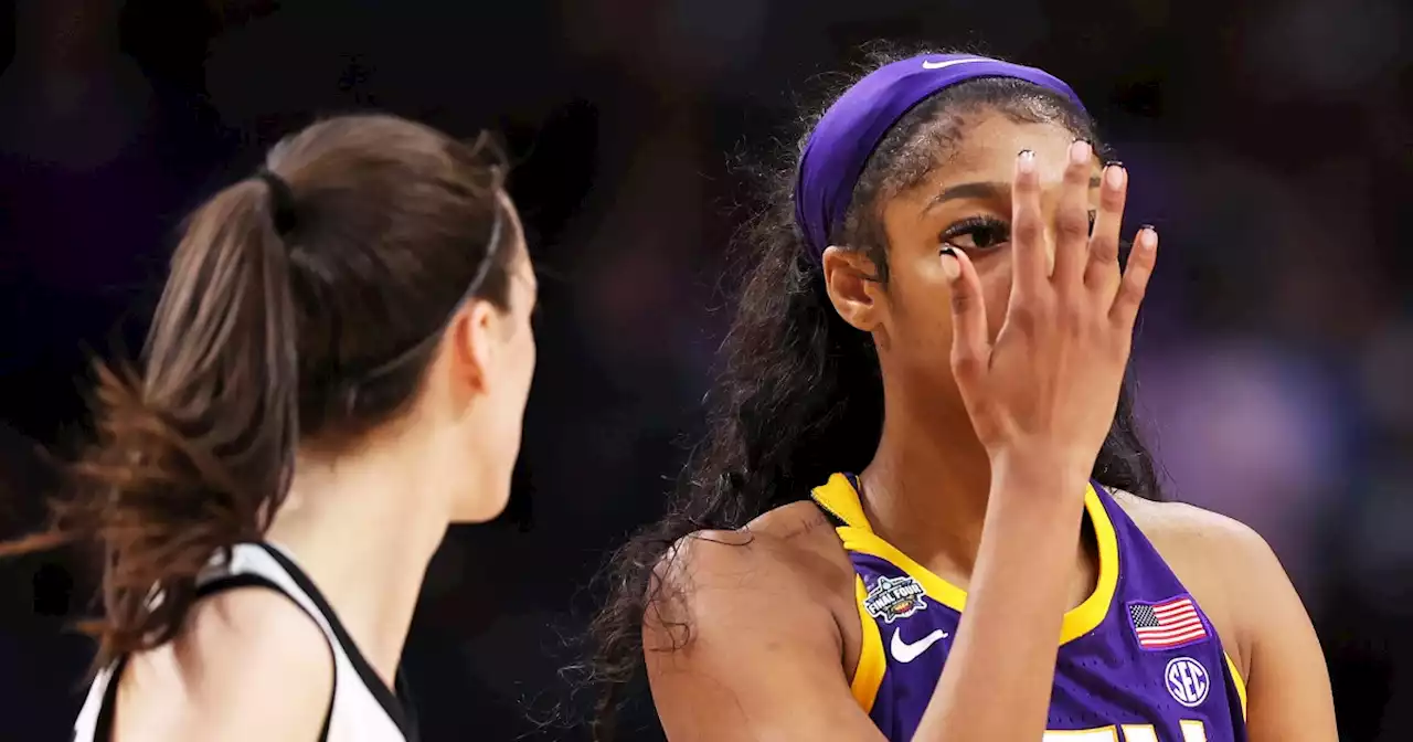 Caitlin Clark addresses backlash against Angel Reese for hand gesture in championship game