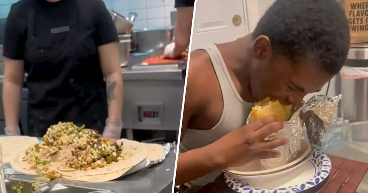 There’s a new viral ‘quad’ burrito hack that’s infuriating Chipotle workers