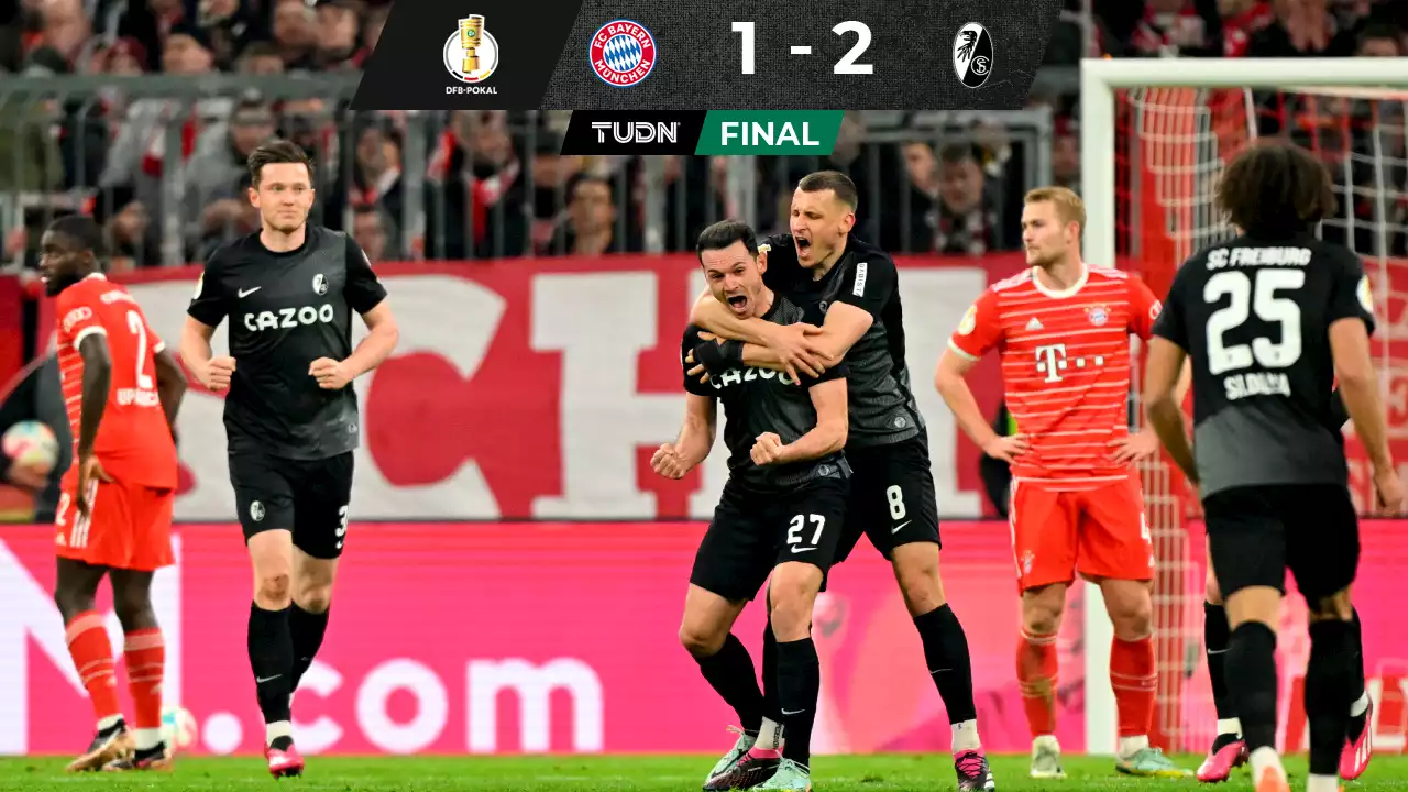 Bayern Múnich es eliminado de la Copa de Alemania por Freiburg de último minuto