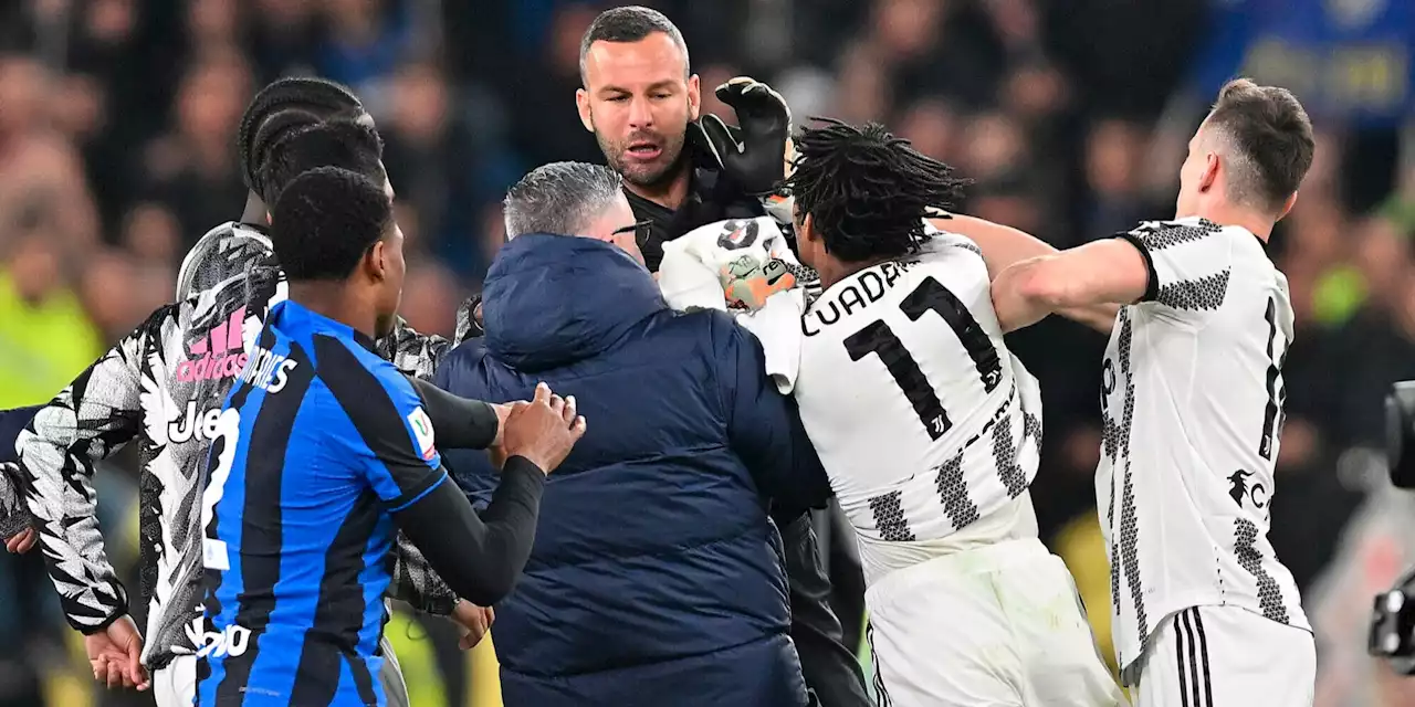 Rissa Juve-Inter, Handanovic e Cuadrado espulsi: cos’è successo