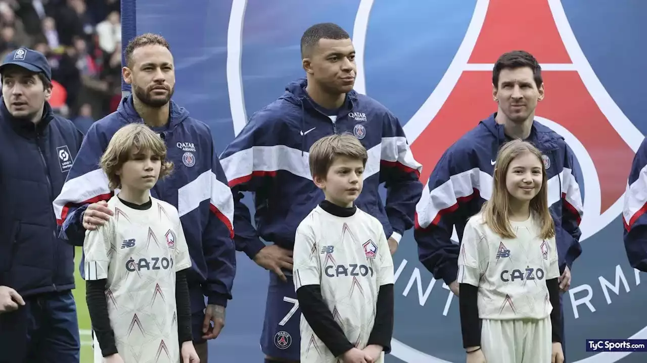 Según Le Parisien, el PSG quiere reconstruirse con Mbappé, sin Messi ni Neymar - TyC Sports