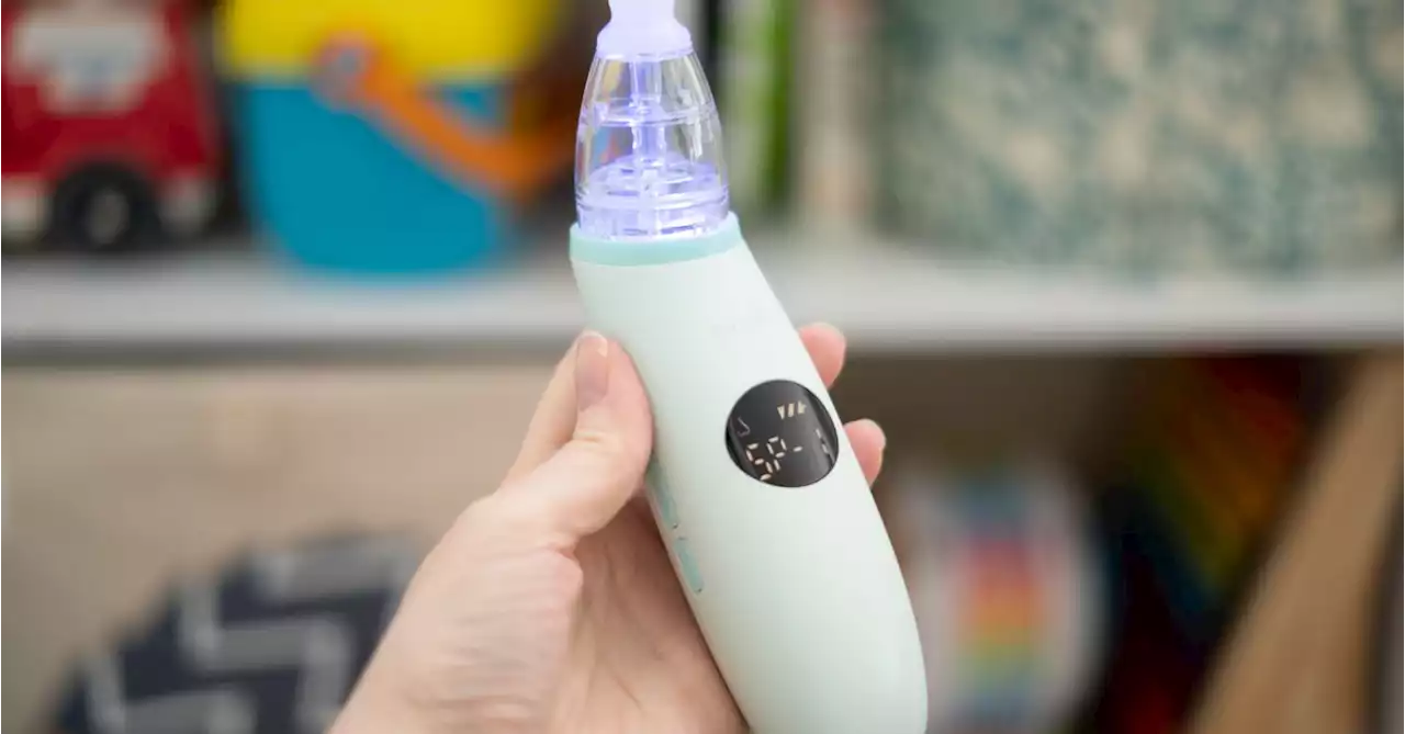 This electric snot sucker is my new favorite gadget