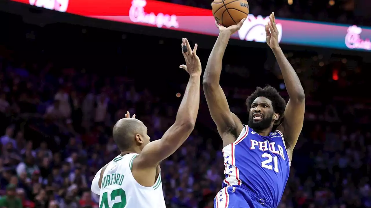 Joel Embiid drops wildly-efficient 52 points in last MVP push to lead 76ers past Celtics