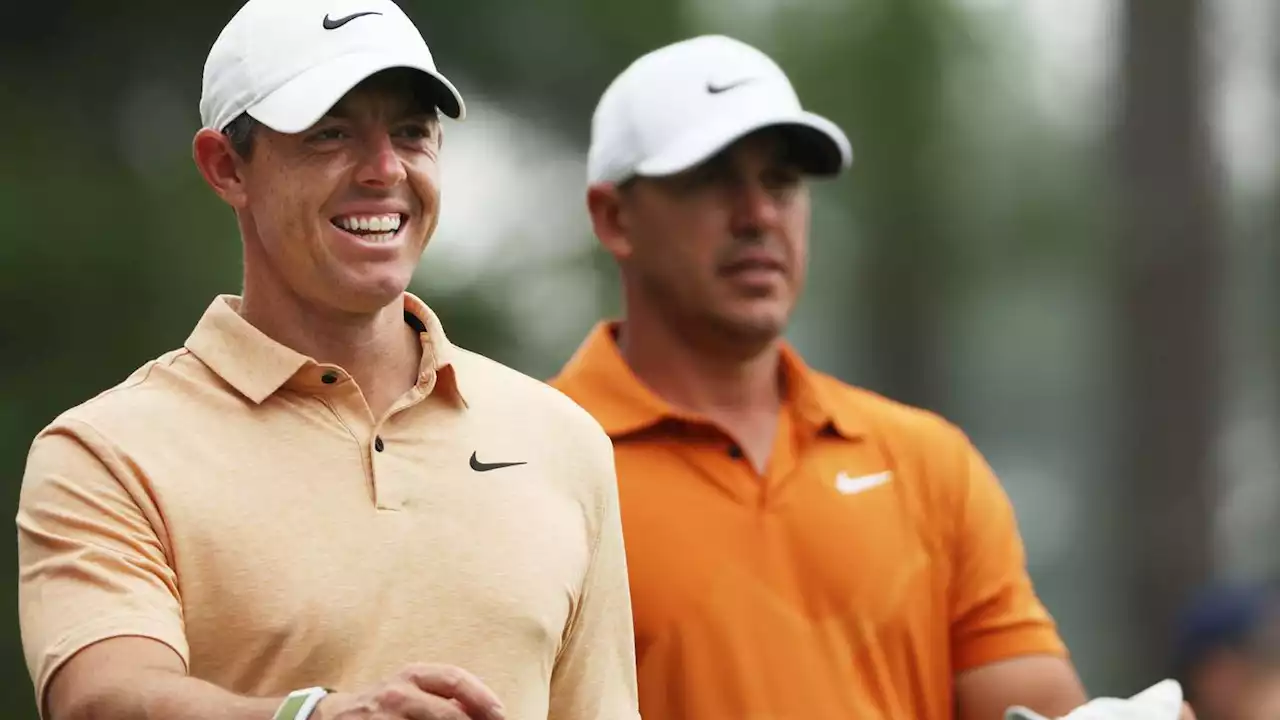 Masters 2023: Rory McIlroy, Brooks Koepka tee it up together just like the good old days