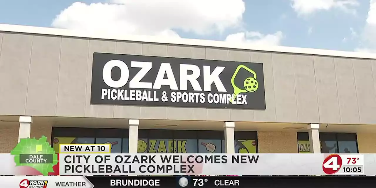 City of Ozark welcomes new pickleball court