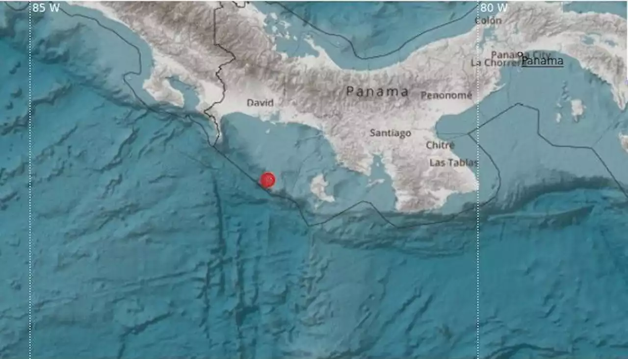 Pánico en Panamá por sismo de 6,8 grados: con epicentro en el Pacífico