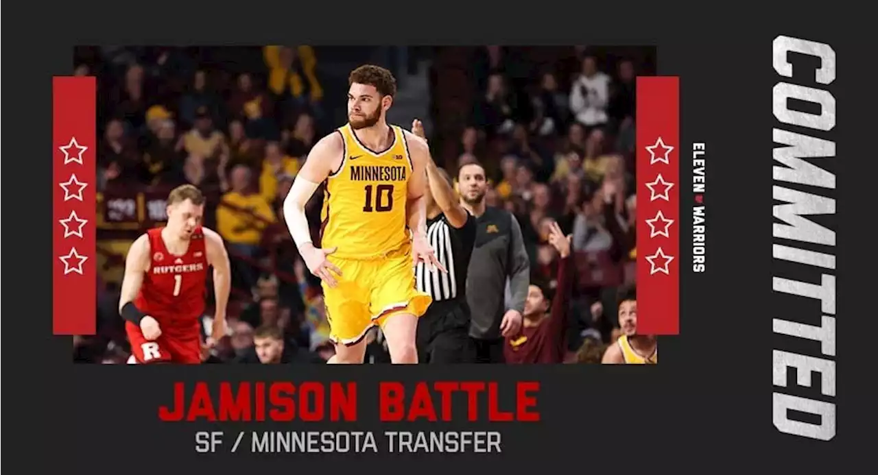 Minnesota Transfer Forward Jamison Battle Commits to Ohio State