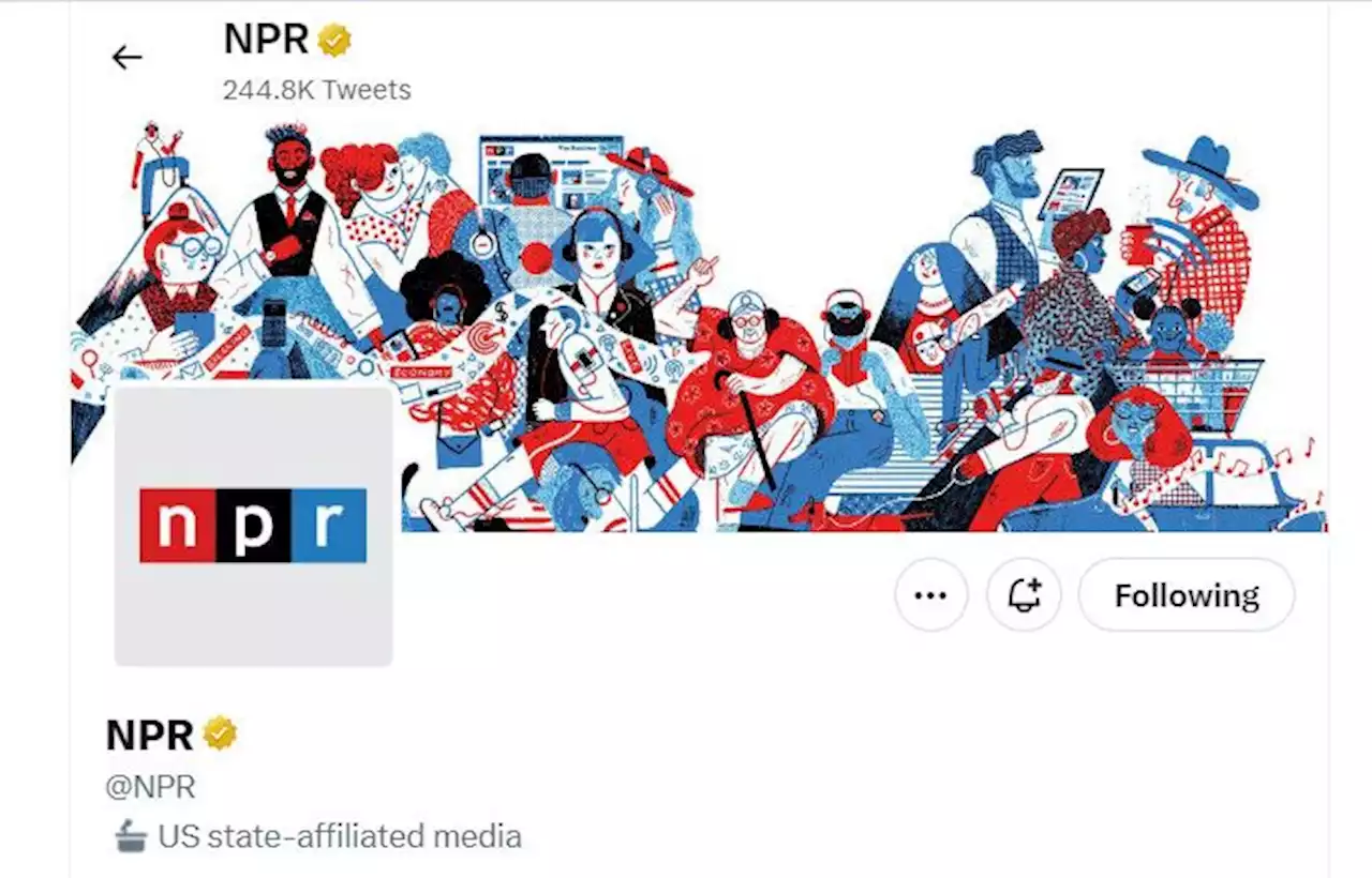 La radio publique NPR étiquetée « affiliée à l’Etat américain » sur Twitter