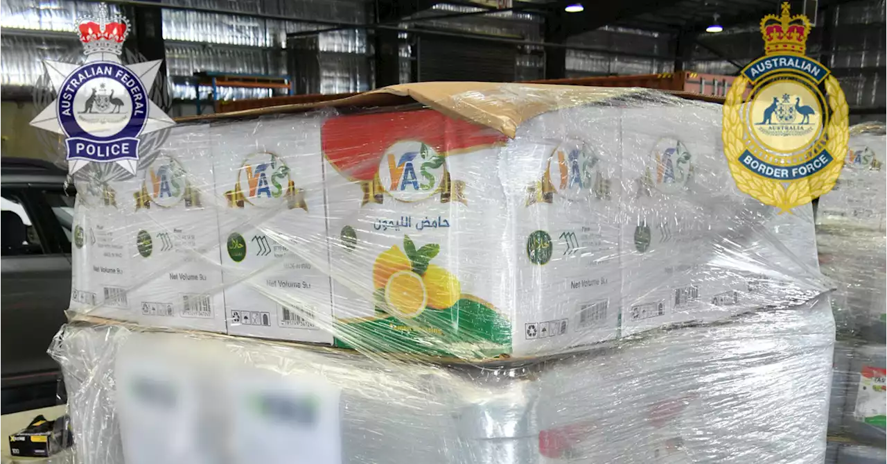 Melbourne man charged after $40 million worth of meth seized in food shipment