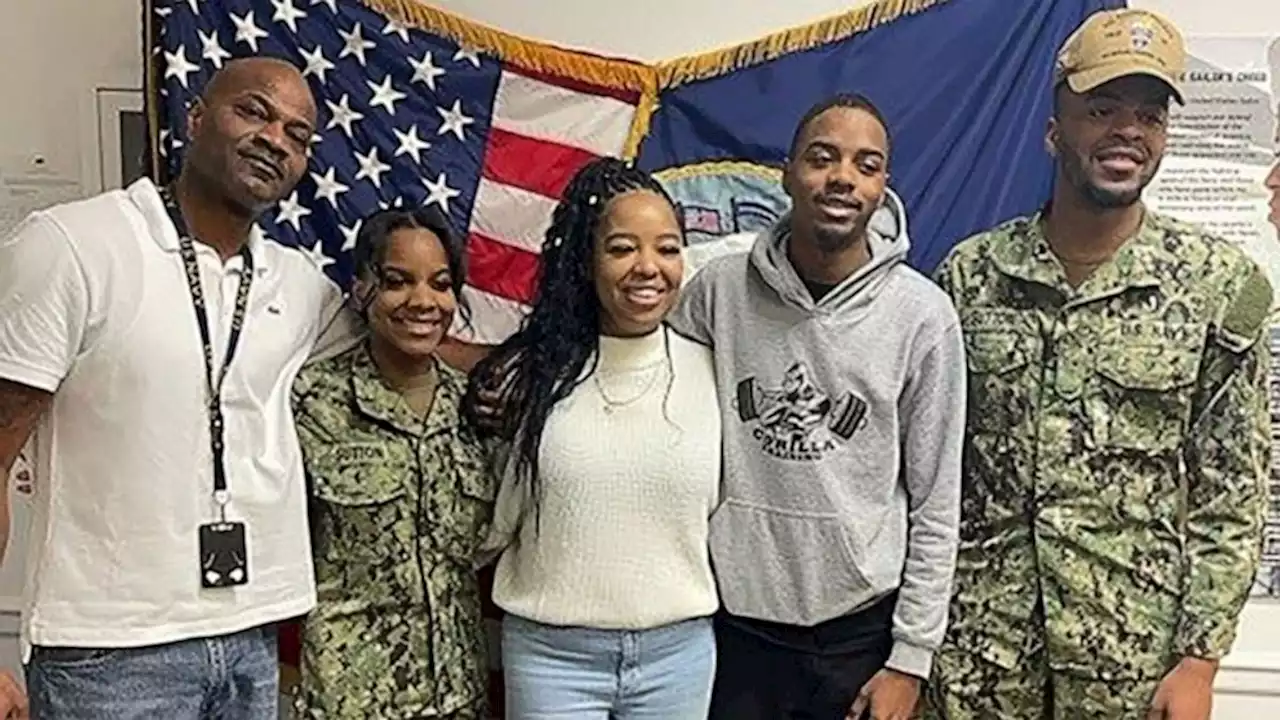 Virginia siblings become first Black triplets to join the Navy