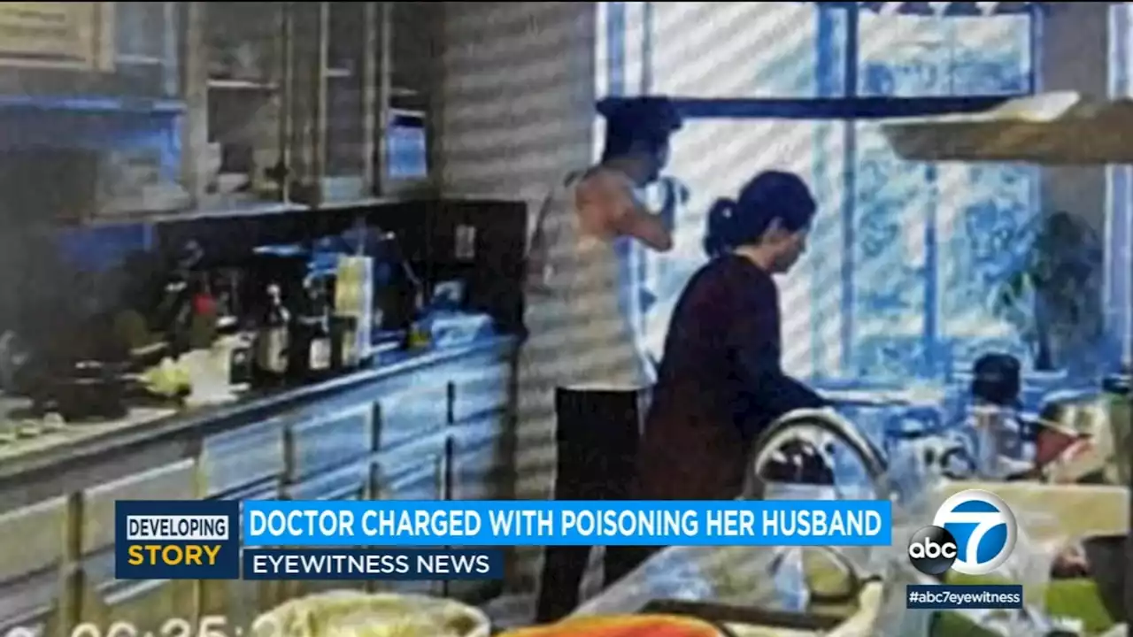 Orange County doctor charged for allegedly poisoning husband's tea with Drano