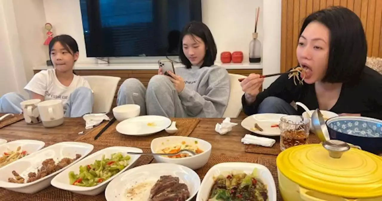 Dee Hsu and daughters lambasted online for displaying 'disgusting' table manners in photos