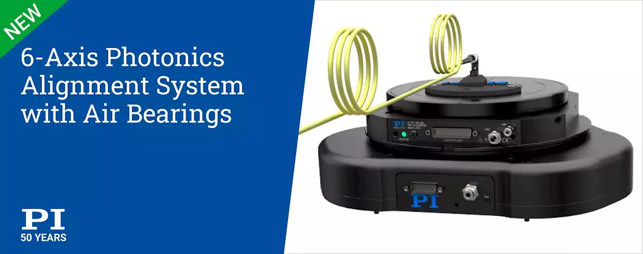 6-Axis Photonics Alignment System based on Air Bearings
