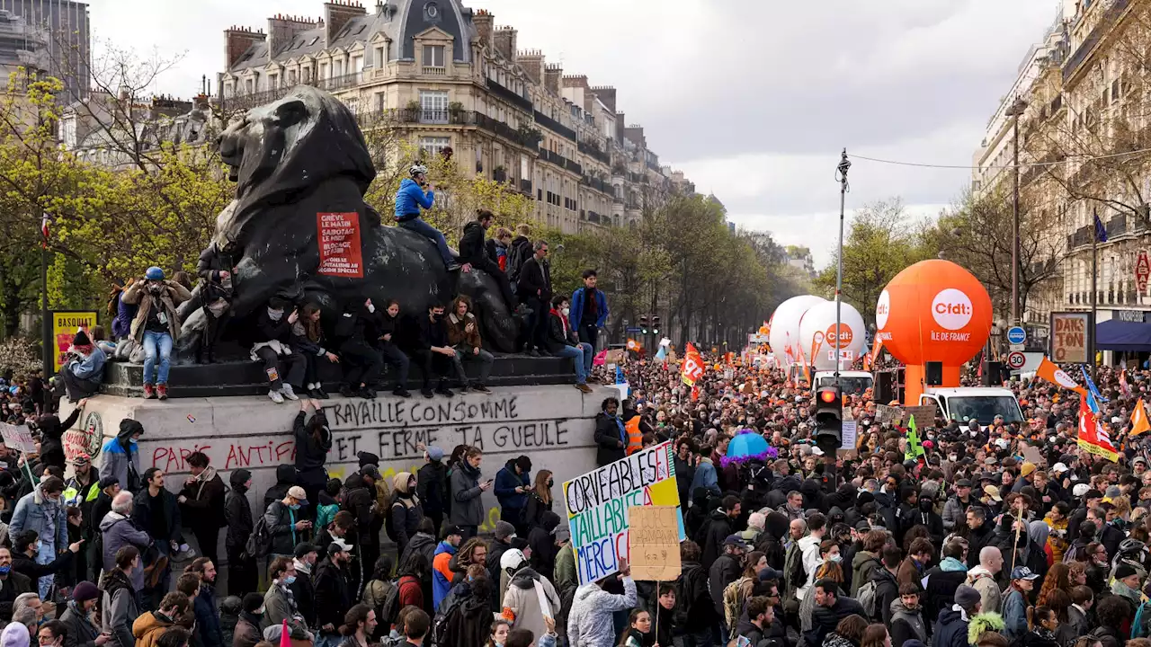 EN DIRECT - Retraites: 570.000 manifestants en France, selon le ministère de l'Intérieur