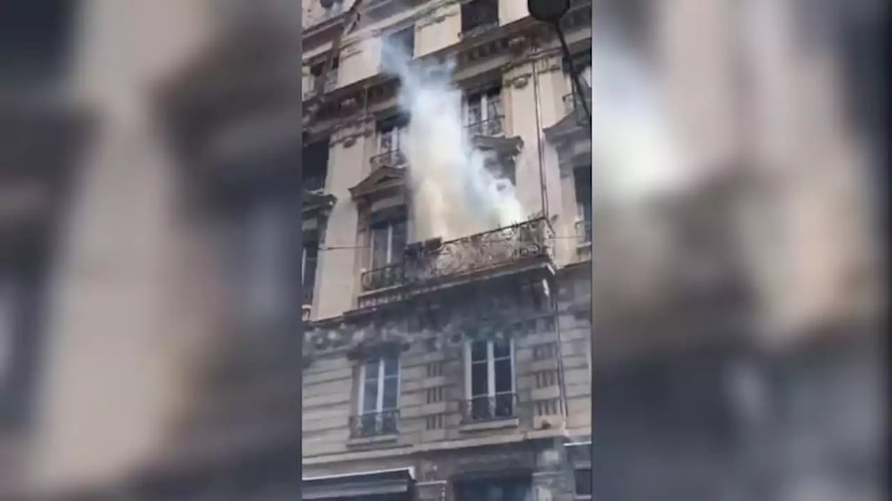 Manifestation du 6 avril à Lyon: deux balcons d'appartements touchés par des tirs de gaz lacrymogènes