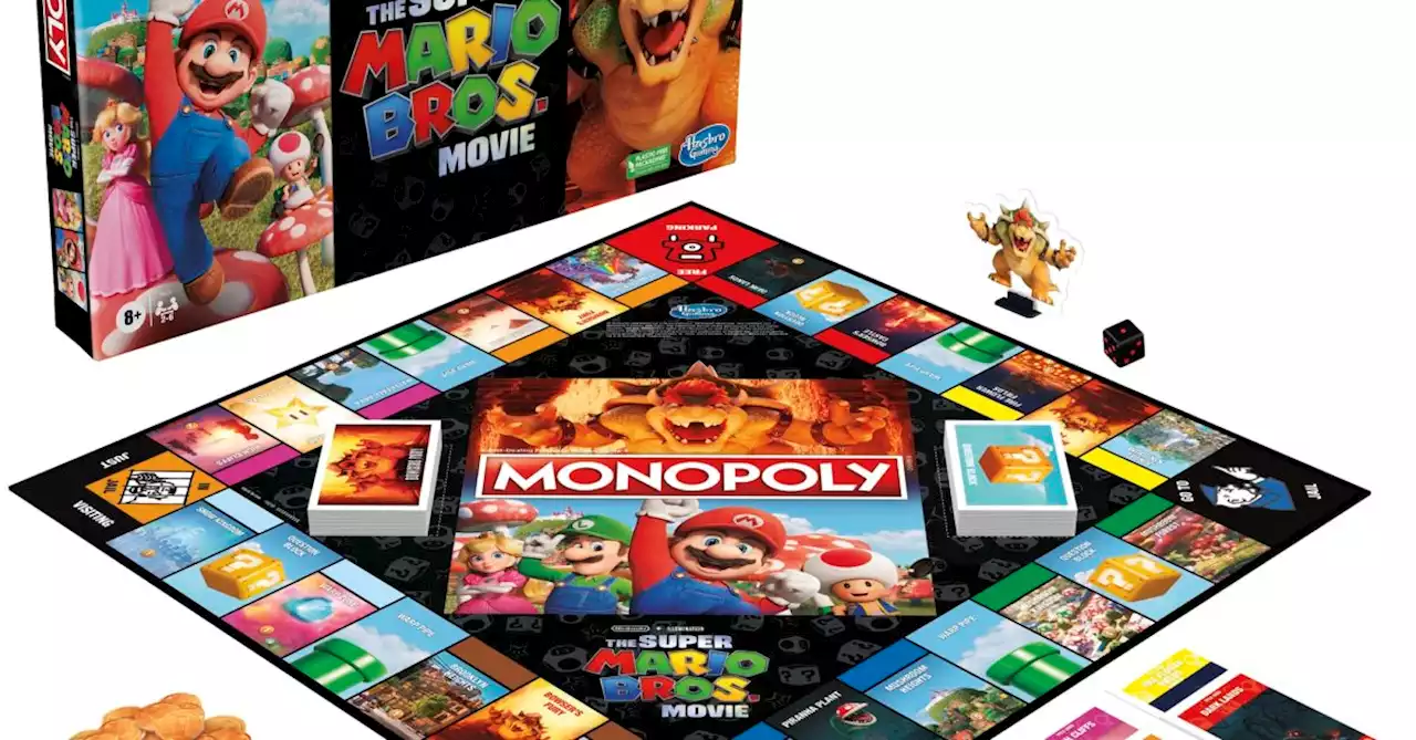 Hasbro Releases Monopoly: The Super Mario Bros. Movie