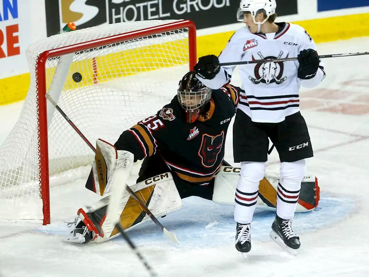 Short-manned Hitmen hurt by shorthanded goals against in Game 4 loss to Rebels