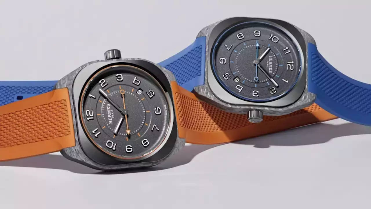 The sporty chic Hermes H08 watch collection gets new pops of colour