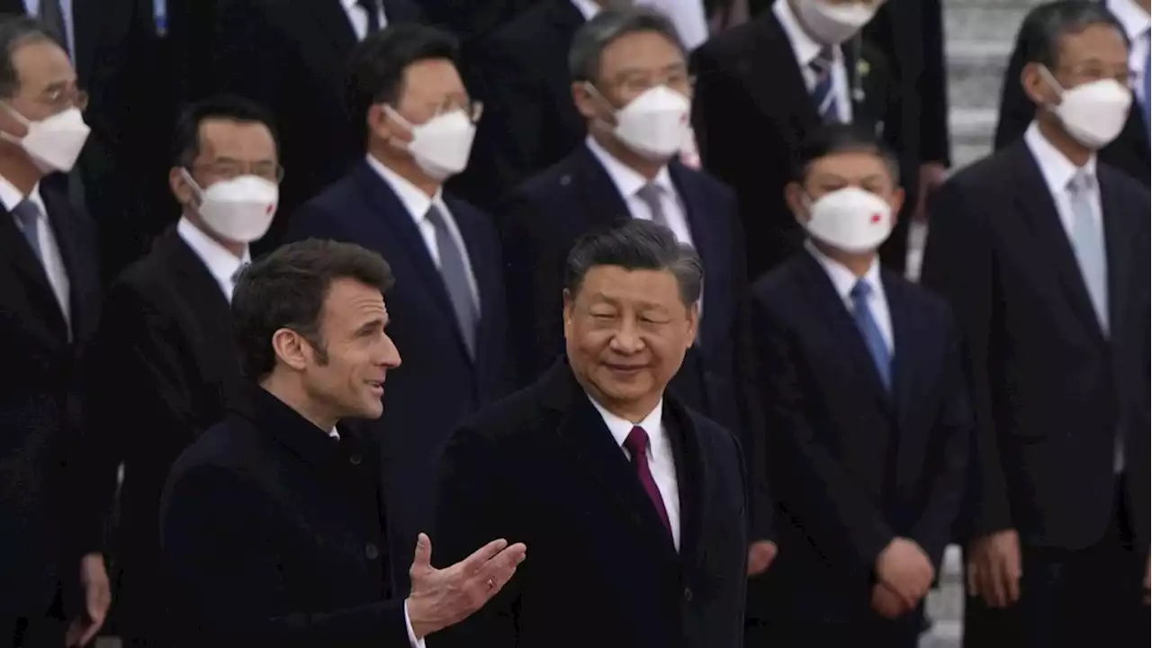 Macron appeals to China's Xi to 'bring Russia to its senses'